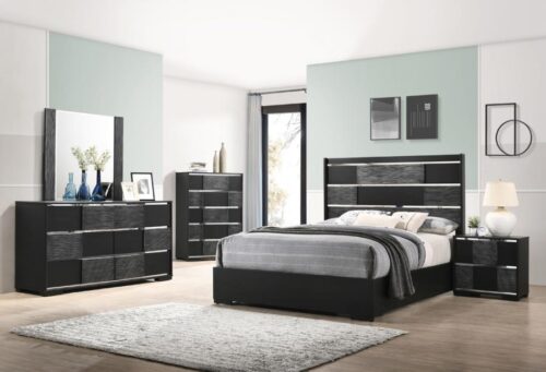 4-PC  QN Size Bedroom Set