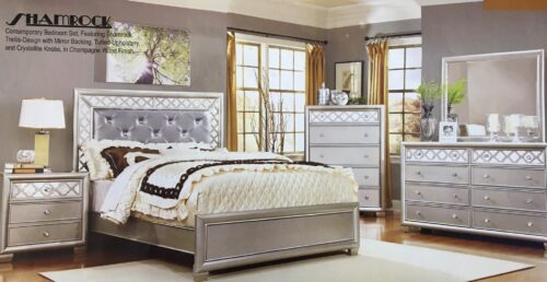 4-PC  QN Size Bedroom Set