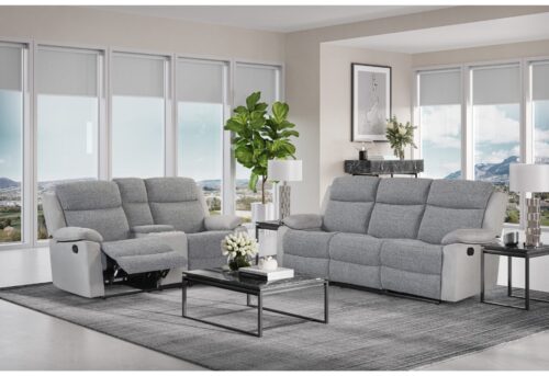 2-PC RECLINING SOFA SET