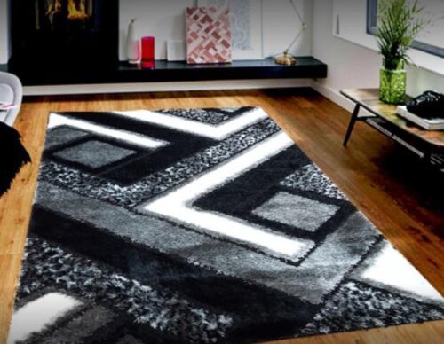 Area Rug - Black