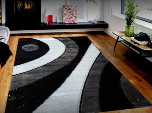 Area Rug - Black