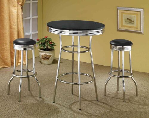 3-PC Bar Table Set