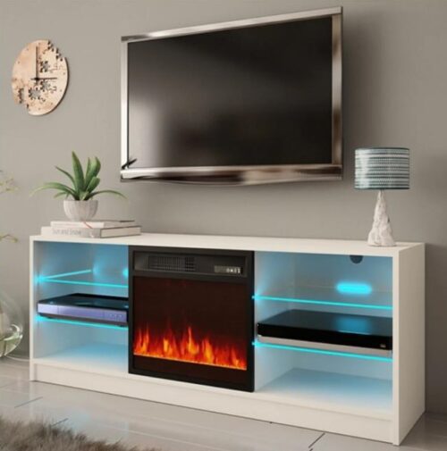 58" TV Stand/Electric Fireplace