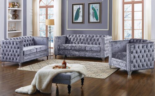 2-PC  Sofa & Loveseat