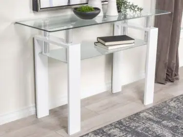Sofa Table with shelf