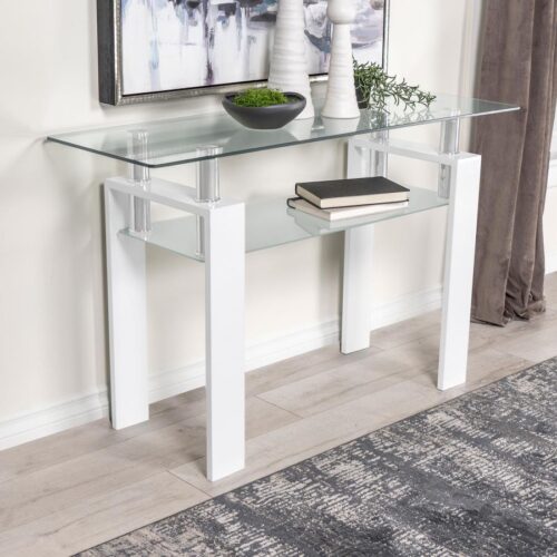 Sofa Table with shelf