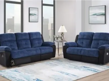 2-PC Reclining Sofa & Loveseat
